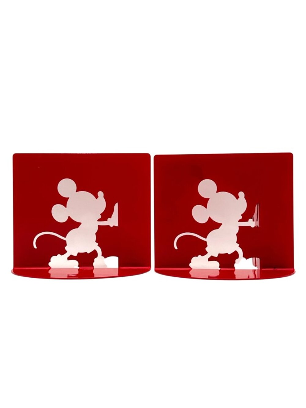 Disney Mickey Mouse Metal Bookends Designed By Michael Graves For Möller Design - Picture 5 of 11